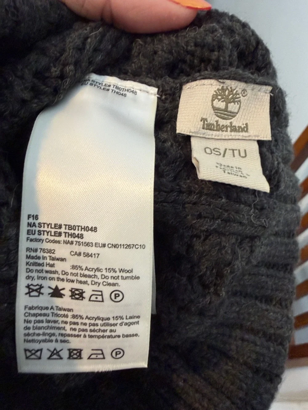 🎉4 for $10-Timberland Cuffed Knit Hat